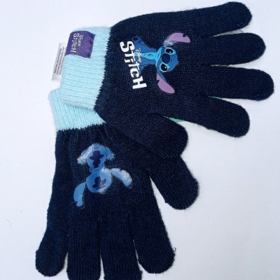 Luvas Stitch - Azul Escuro