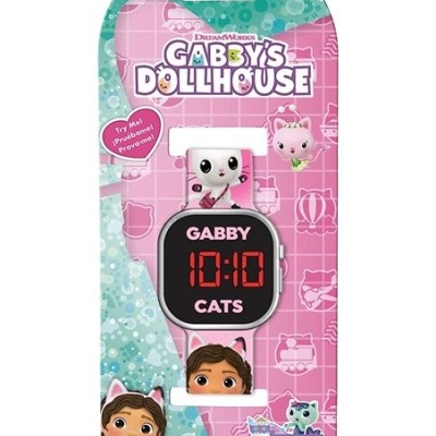 Relógio Led Gabby's Dollhouse