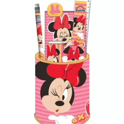 Copo metálico Minnie - Conjunto 7 pcs
