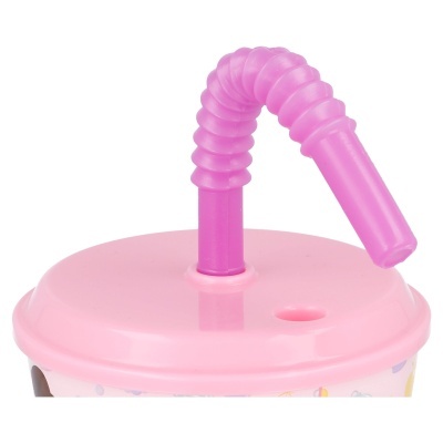 Copo Princesas com Palhinha de 430 mL