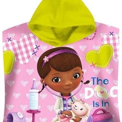 Poncho Toalha Doutora Brinquedos