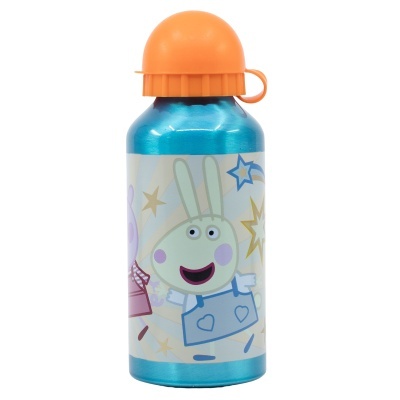 Garrafa de alumínio Porquinha Peppa 400 mL