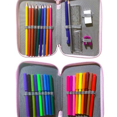 Estojo Retangular Stitch de 20 cm