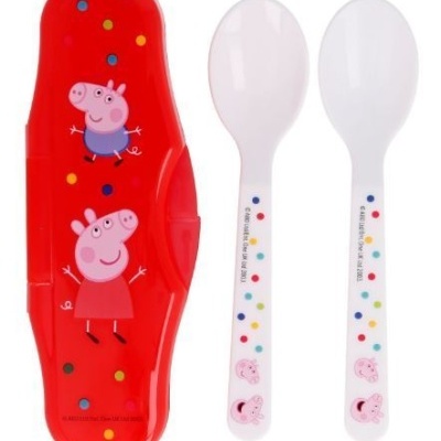 Conjunto talheres Porquinha Peppa