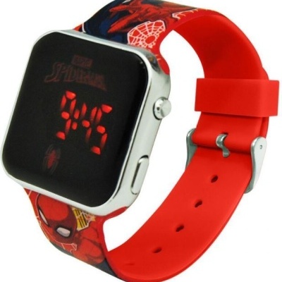 Relógio Led Homem Aranha