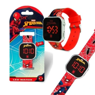 Relógio Led Homem Aranha