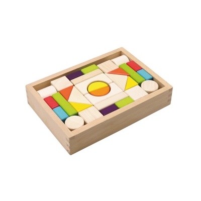 Blocos de Construção de Madeira