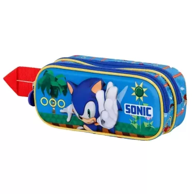 Estojo 3D Sonic Duplo