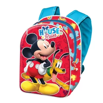 Mochila Mickey 3D de 25 cm