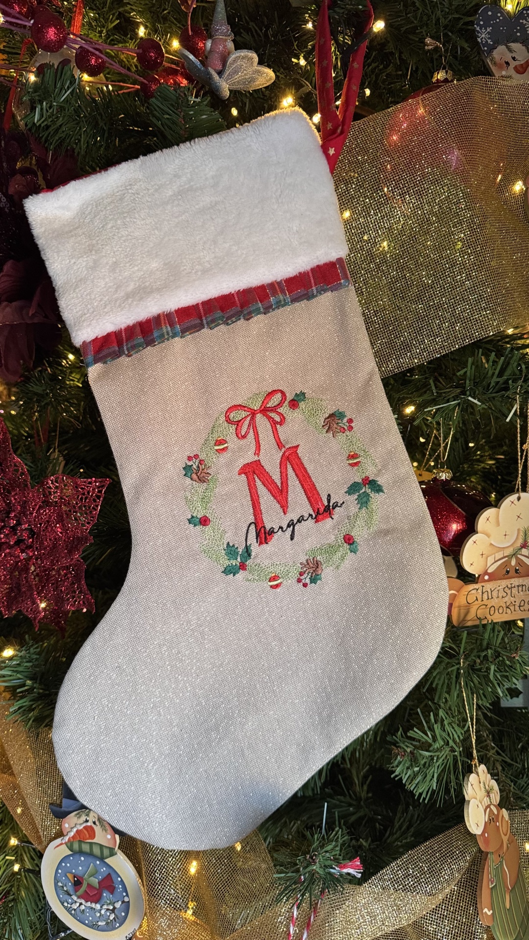 Bota de Natal com Nome