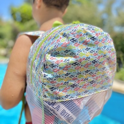 Mochila de Praia Peixinhos Coloridos