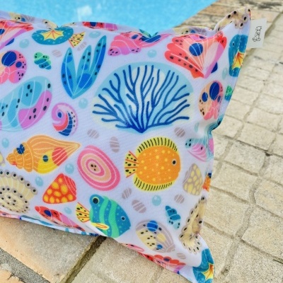 Almofada de Praia Conchas Perfeitas