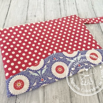 Bolsa de Mão Tilda Red Dots