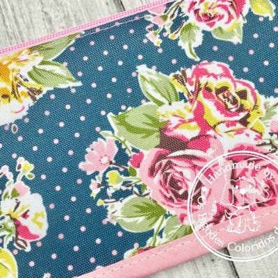 Estojo Meia-Lua NightSky Flowers