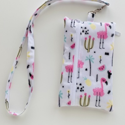 Bolsa Telemóvel Pretty Flamingo