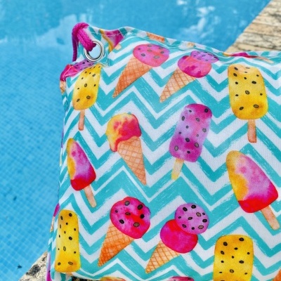 Almofada de Praia Chevron Gelados