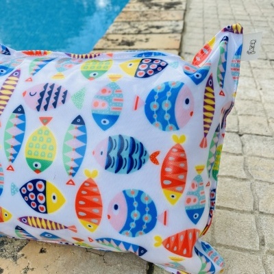 Almofada de Praia Peixes Coloridos