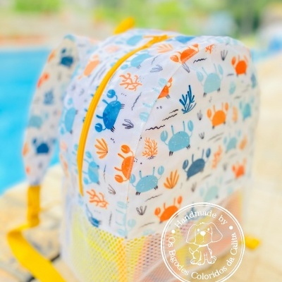 Mochila de Praia Caranguejos