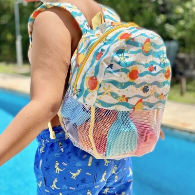 Mochila de Praia Peixinhos nas Ondas