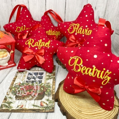 Estrela de Natal Personalizadas