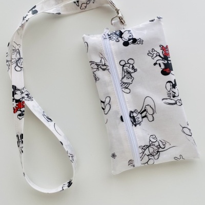 Bolsa Telemóvel Mickey B&W