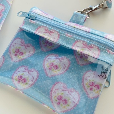 Bolsa Porta Cartões com fita P010