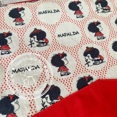 Bolsa de Mão Mafalda  Curiosa