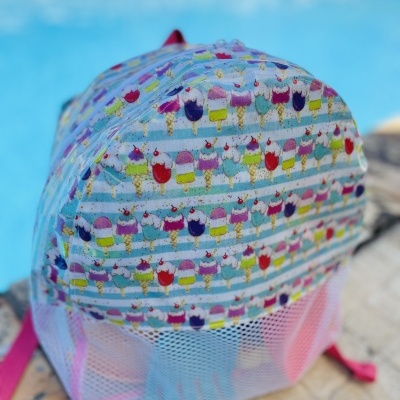 Mochila de Praia Gelados às Riscas