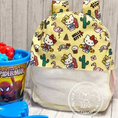 Mochila de Praia Hello Kitty