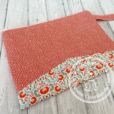 Bolsa de Mão Tilda Salpicos Laranja II