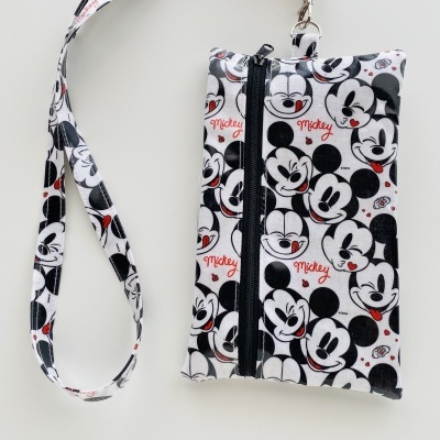 Bolsa Telemóvel Mickey Faces