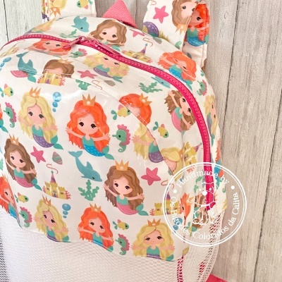 Mochila de Praia Princesas Sereias
