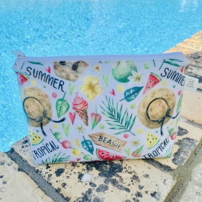 Necessaire Plastificada Pequena Summer