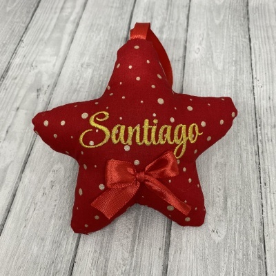 Estrela de Natal Personalizadas