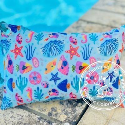 Almofada de Praia Fundo do Mar