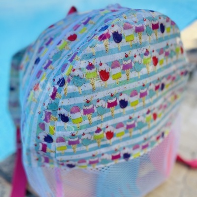 Mochila de Praia Gelados às Riscas