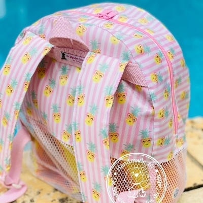 Mochila de Praia Ananases com Óculos