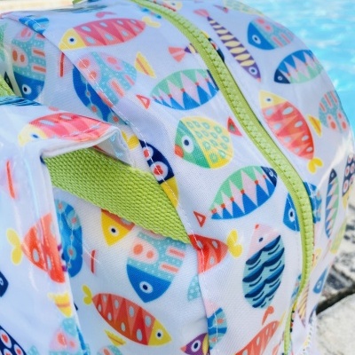 Mochila de Praia Peixes Divertidos