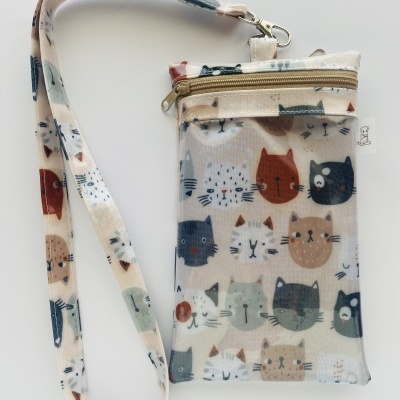 Bolsa Telemóvel Gatos