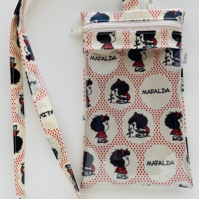 Bolsa Telemóvel Mafalda Curiosa