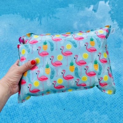 Almofada de Praia Flamingos&Ananases