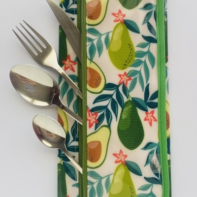 Individual de Refeição com porta talheres #005