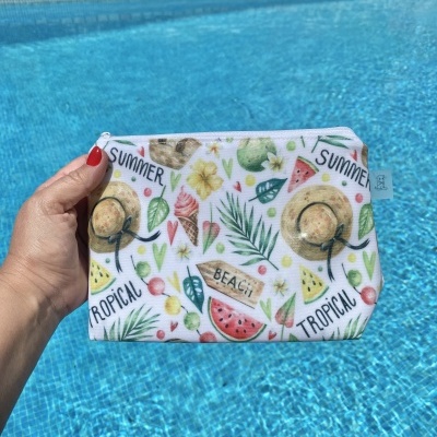 Necessaire Plastificada Pequena Summer