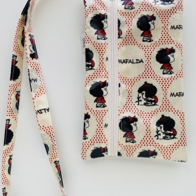 Bolsa Telemóvel Mafalda Curiosa