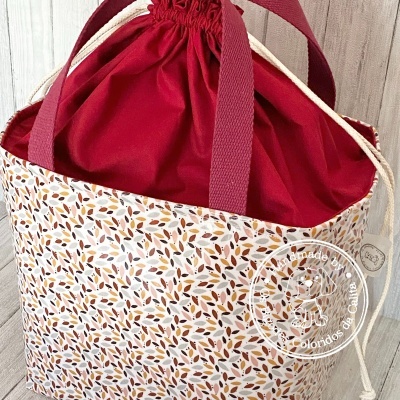 Lancheira Quadrada Colored Seeds