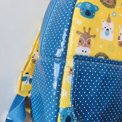 Mochila Animais em Amarelo