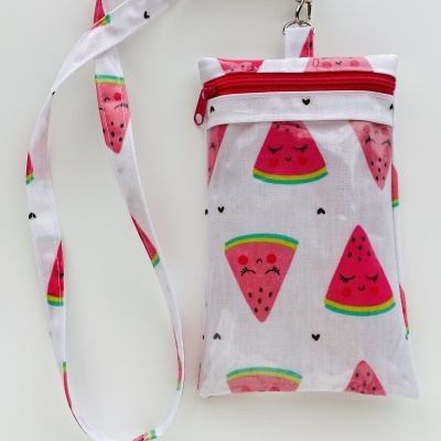 Bolsa Telemóvel Melancias Sorridentes