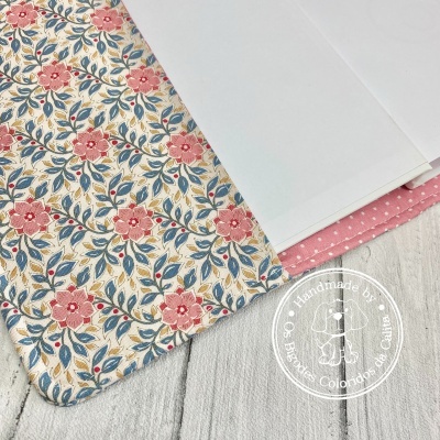 Capa de Agenda A5 - Tilda Flowers