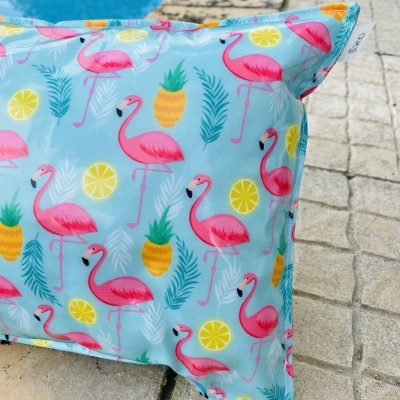 Almofada de Praia Flamingos&Ananases
