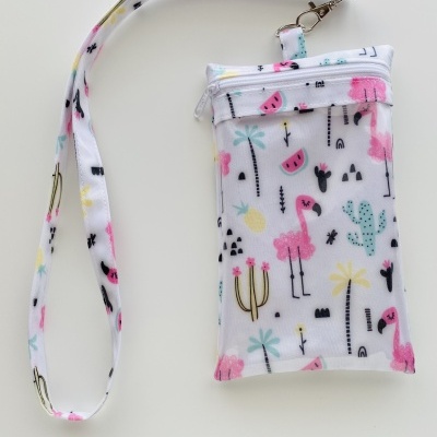 Bolsa Telemóvel Pretty Flamingo